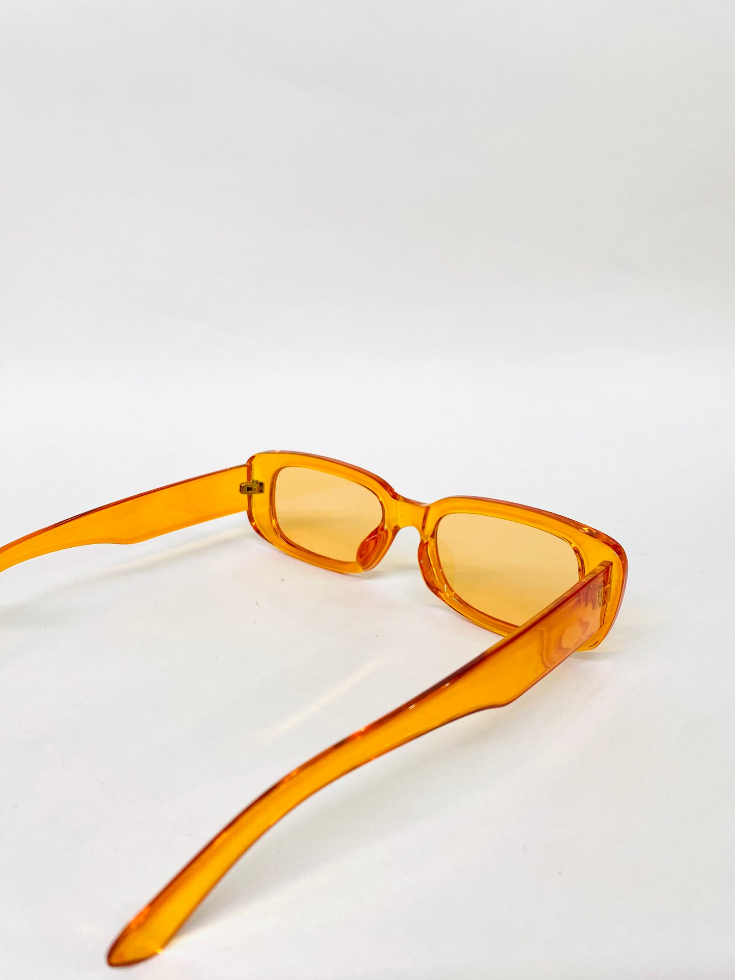 Lentes Cudadros Naranja