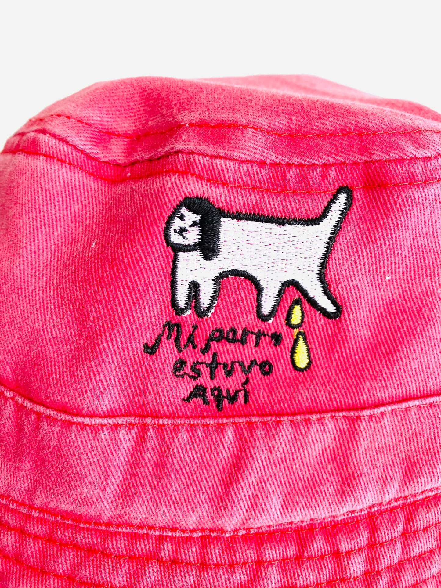 Aburrida Bucket Hat “Mi perro estuvo aquí”