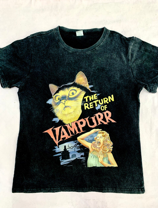 Playera Gato Vampiro