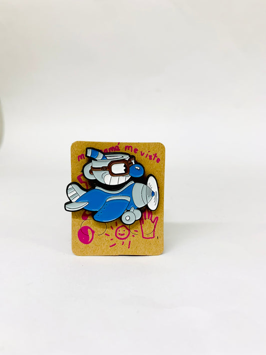 Pin Cuphead Azul