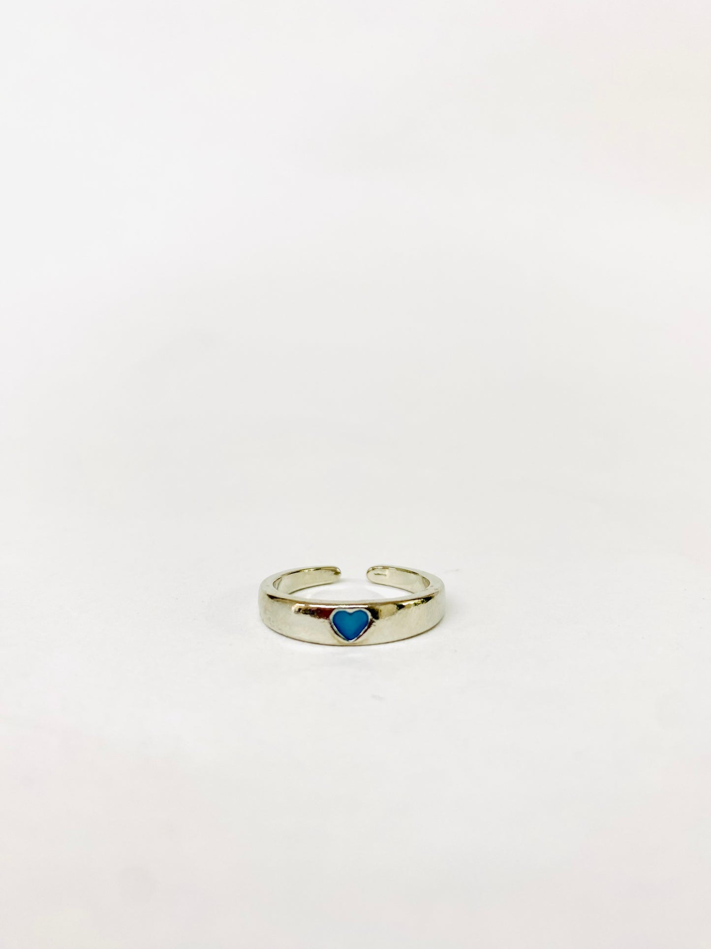 Anillo Corazón Azul