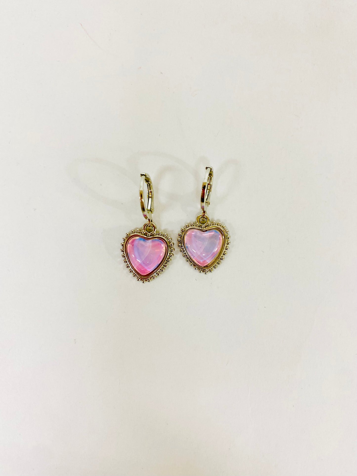 Aretes Corazón Tornasol