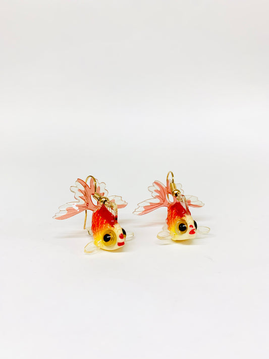 Aretes Pecesitos Koi